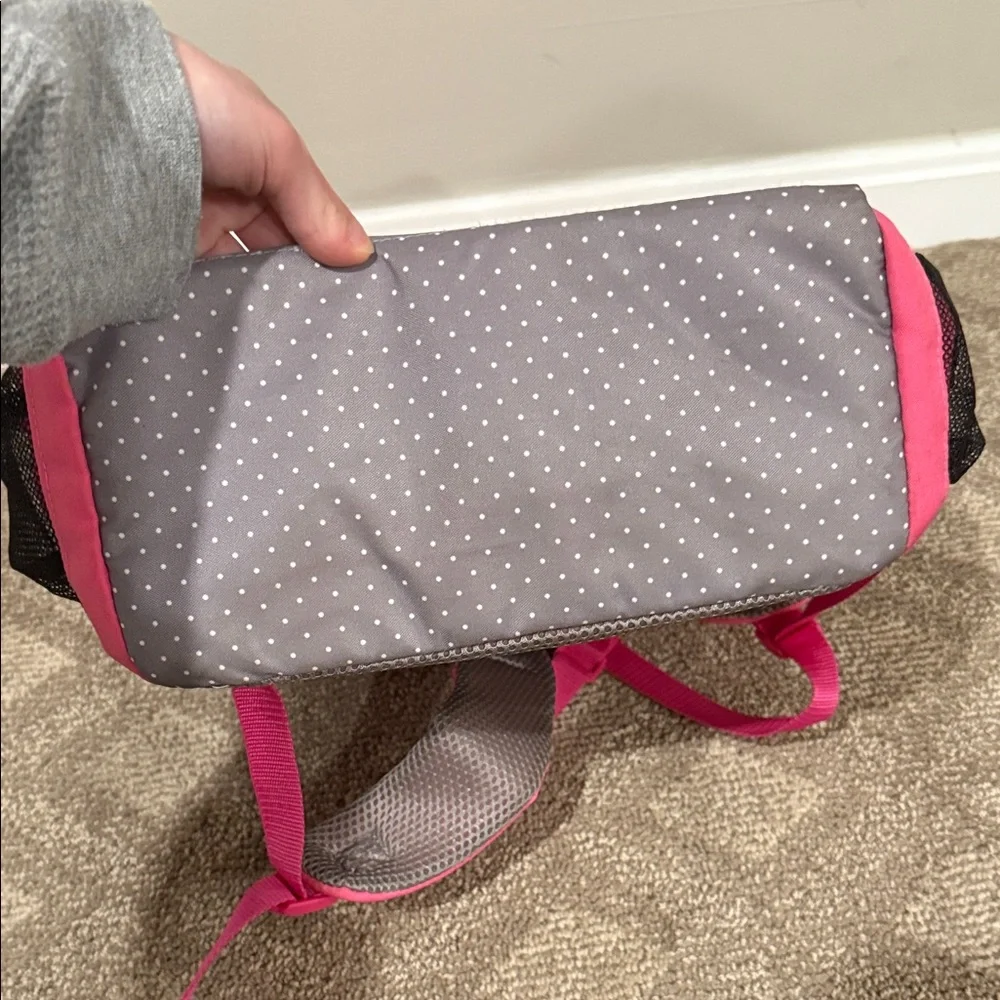 Hello Kitty‎ Sanrio Collectors Item Backpack Hot Pink with Grey Details